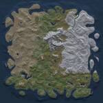 Thumbnail Rust Map: Procedural Map, Size: 6000, Seed: 1324567, 17 Monuments