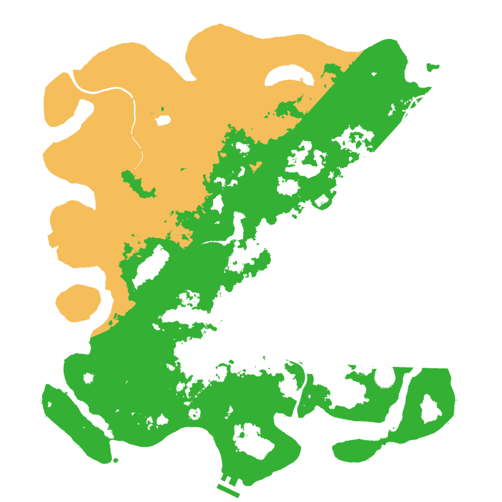 Biome Rust Map: Procedural Map, Size: 4250, Seed: 538821941