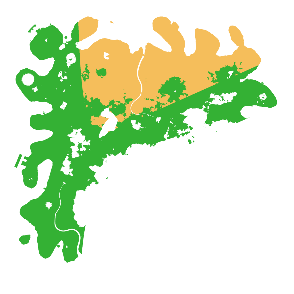 Biome Rust Map: Procedural Map, Size: 4250, Seed: 601915058