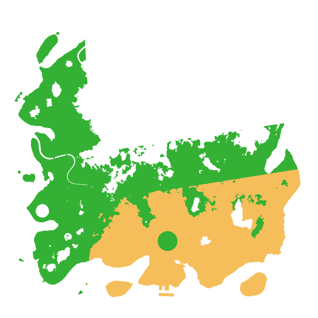 Biome Rust Map: Procedural Map, Size: 4250, Seed: 99477778
