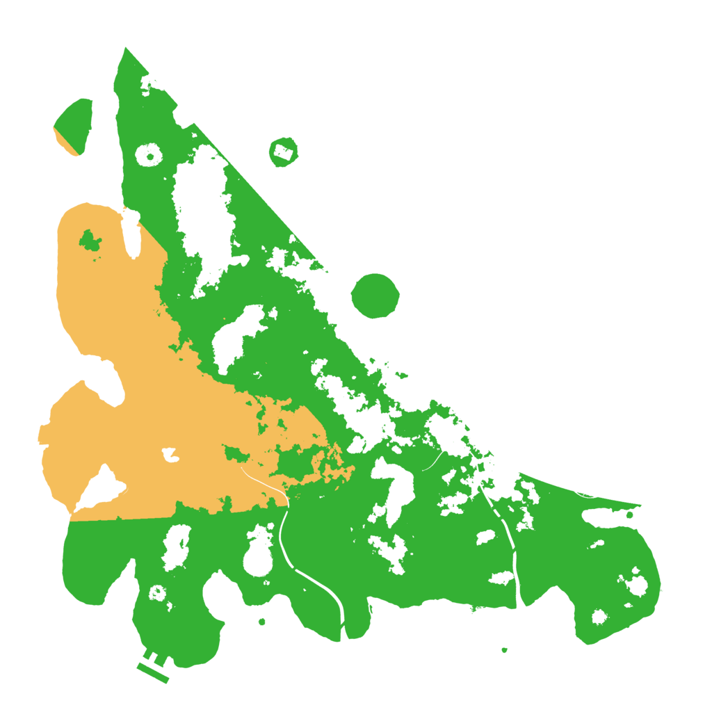 Biome Rust Map: Procedural Map, Size: 4250, Seed: 704333551