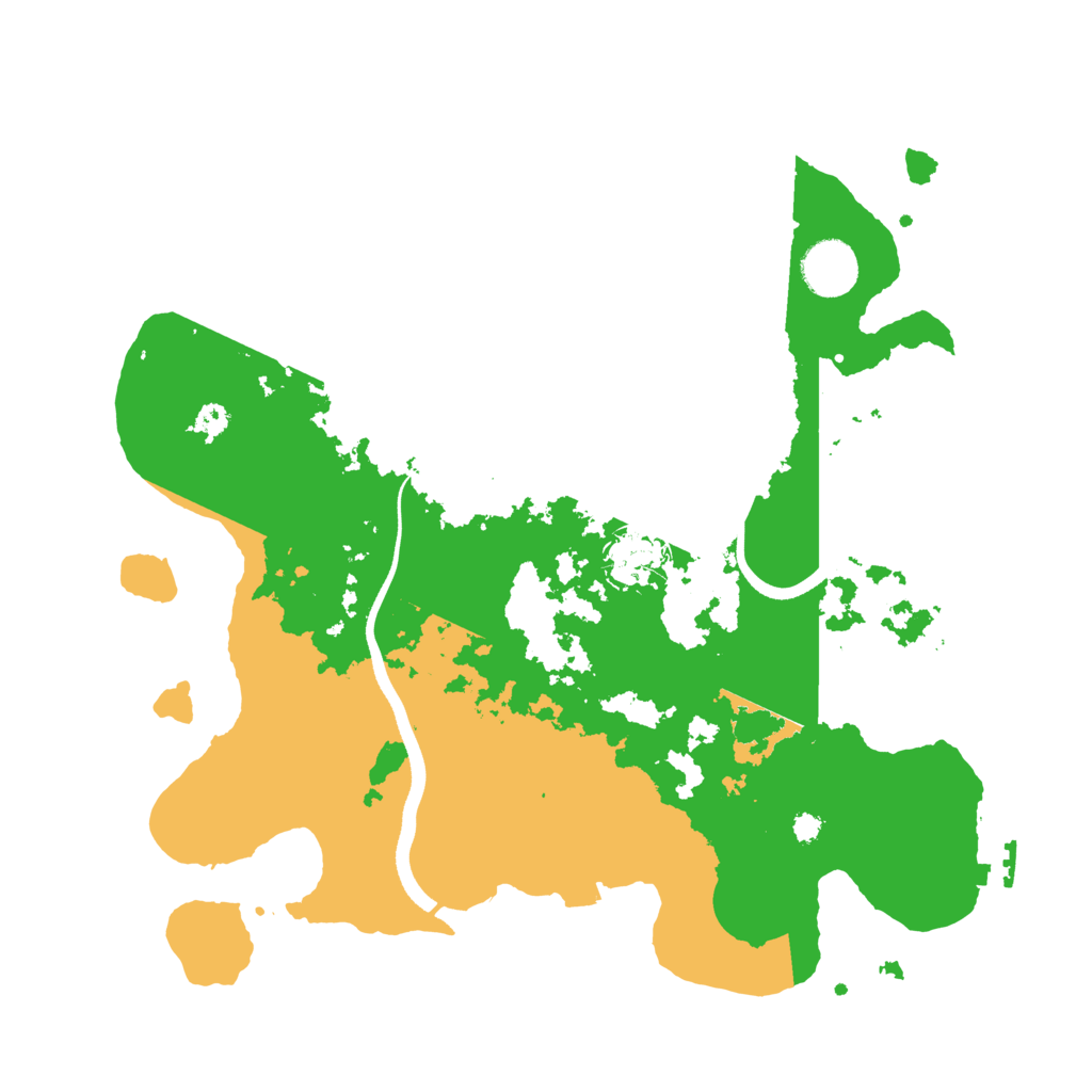 Biome Rust Map: Procedural Map, Size: 3500, Seed: 1539025632