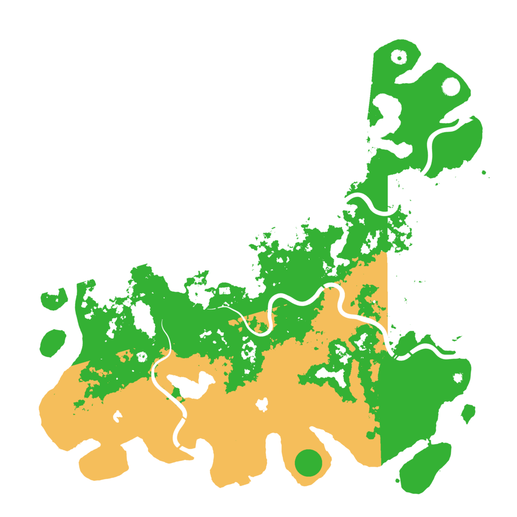 Biome Rust Map: Procedural Map, Size: 5000, Seed: 1872467880