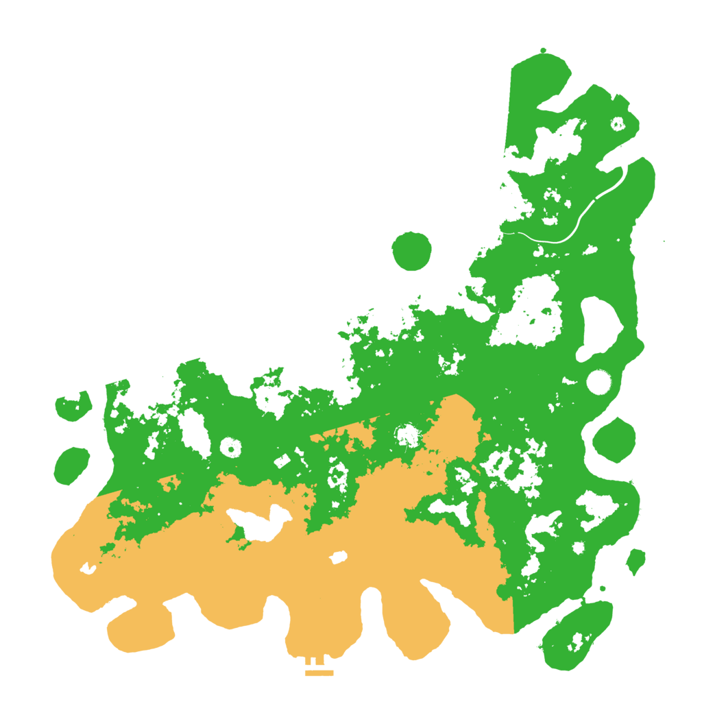Biome Rust Map: Procedural Map, Size: 5000, Seed: 1872467880