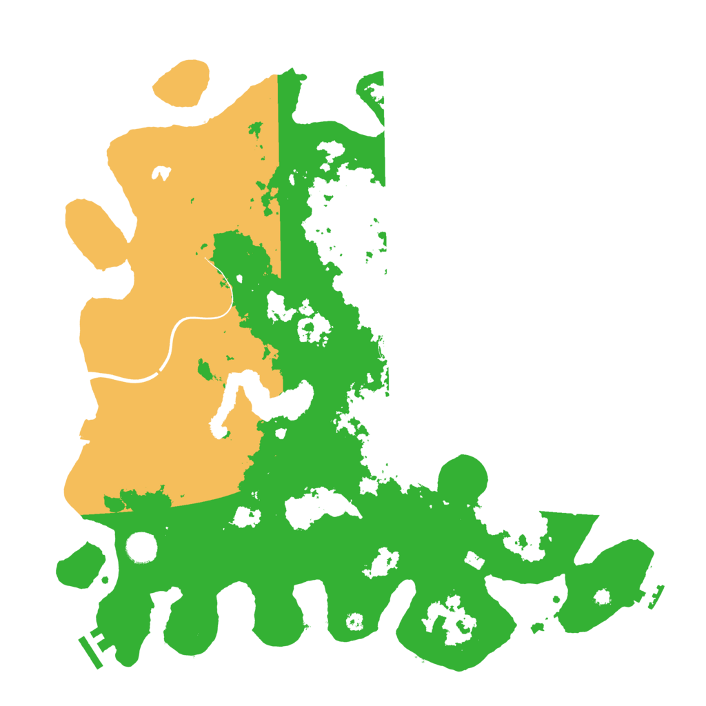 Biome Rust Map: Procedural Map, Size: 4000, Seed: 56498462