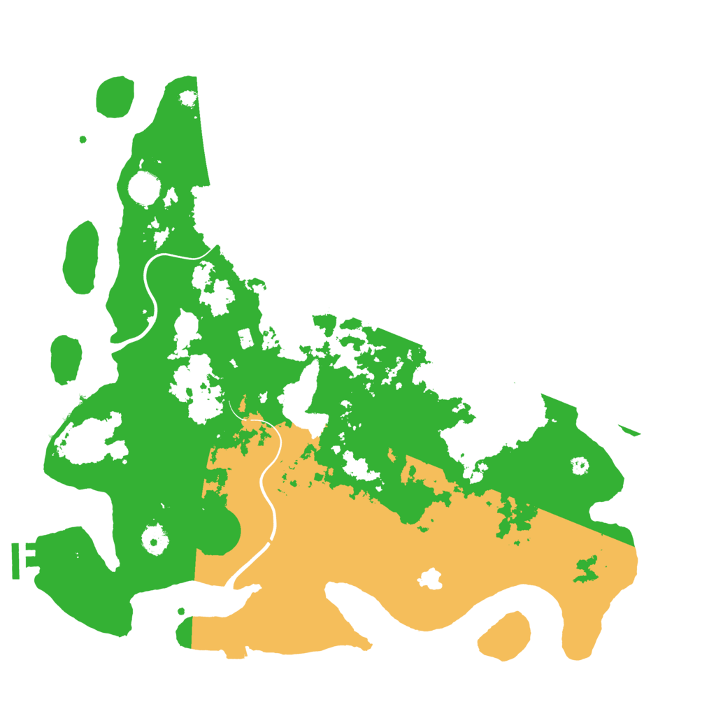 Biome Rust Map: Procedural Map, Size: 4000, Seed: 109381116