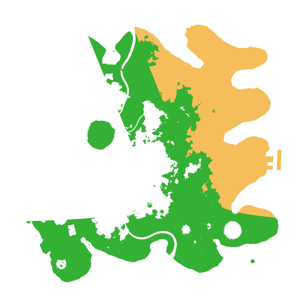 Biome Rust Map: Procedural Map, Size: 3000, Seed: 555111555