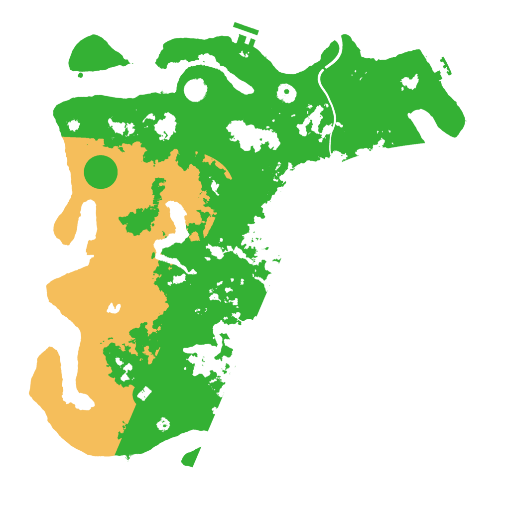 Biome Rust Map: Procedural Map, Size: 4000, Seed: 2050720030