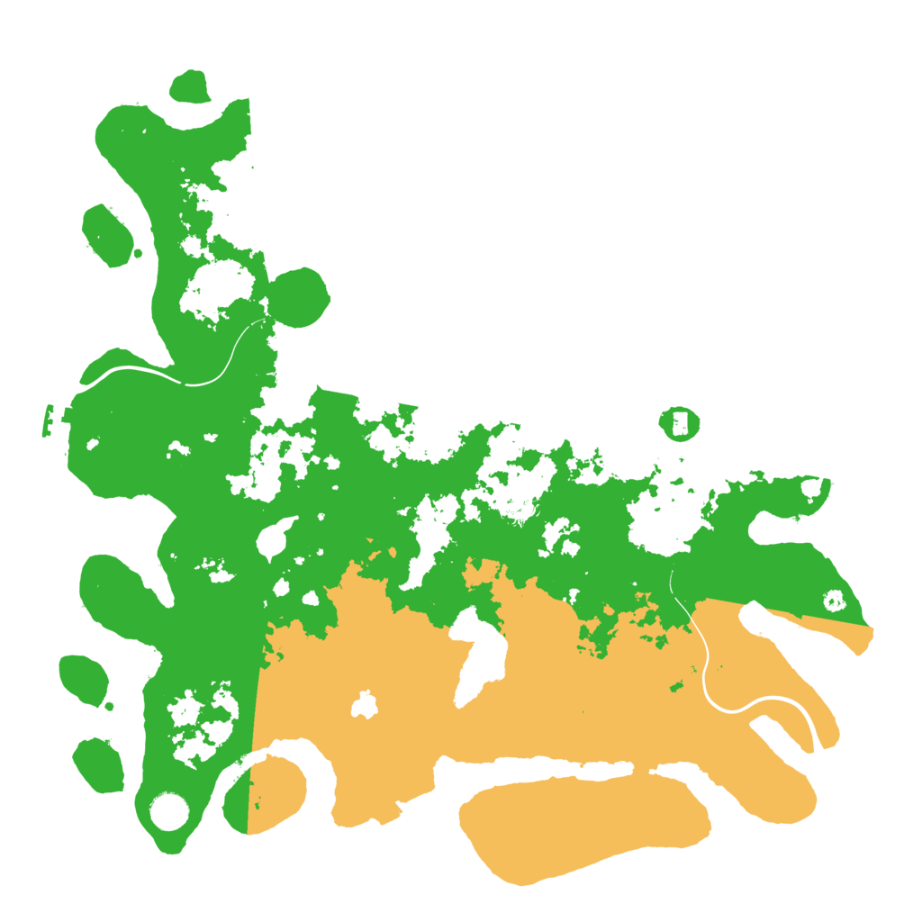 Biome Rust Map: Procedural Map, Size: 4250, Seed: 981411197