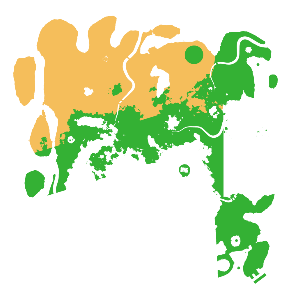 Biome Rust Map: Procedural Map, Size: 4250, Seed: 1413523444