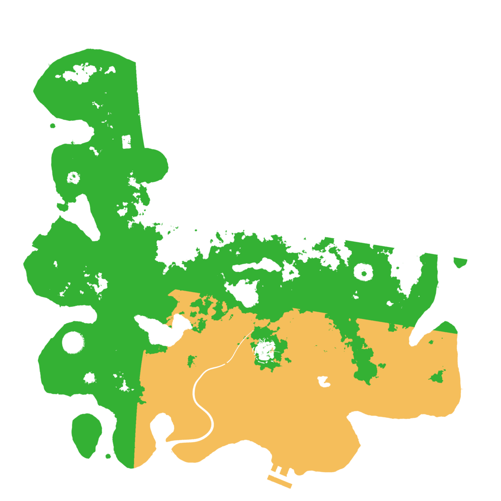 Biome Rust Map: Procedural Map, Size: 4000, Seed: 16543216