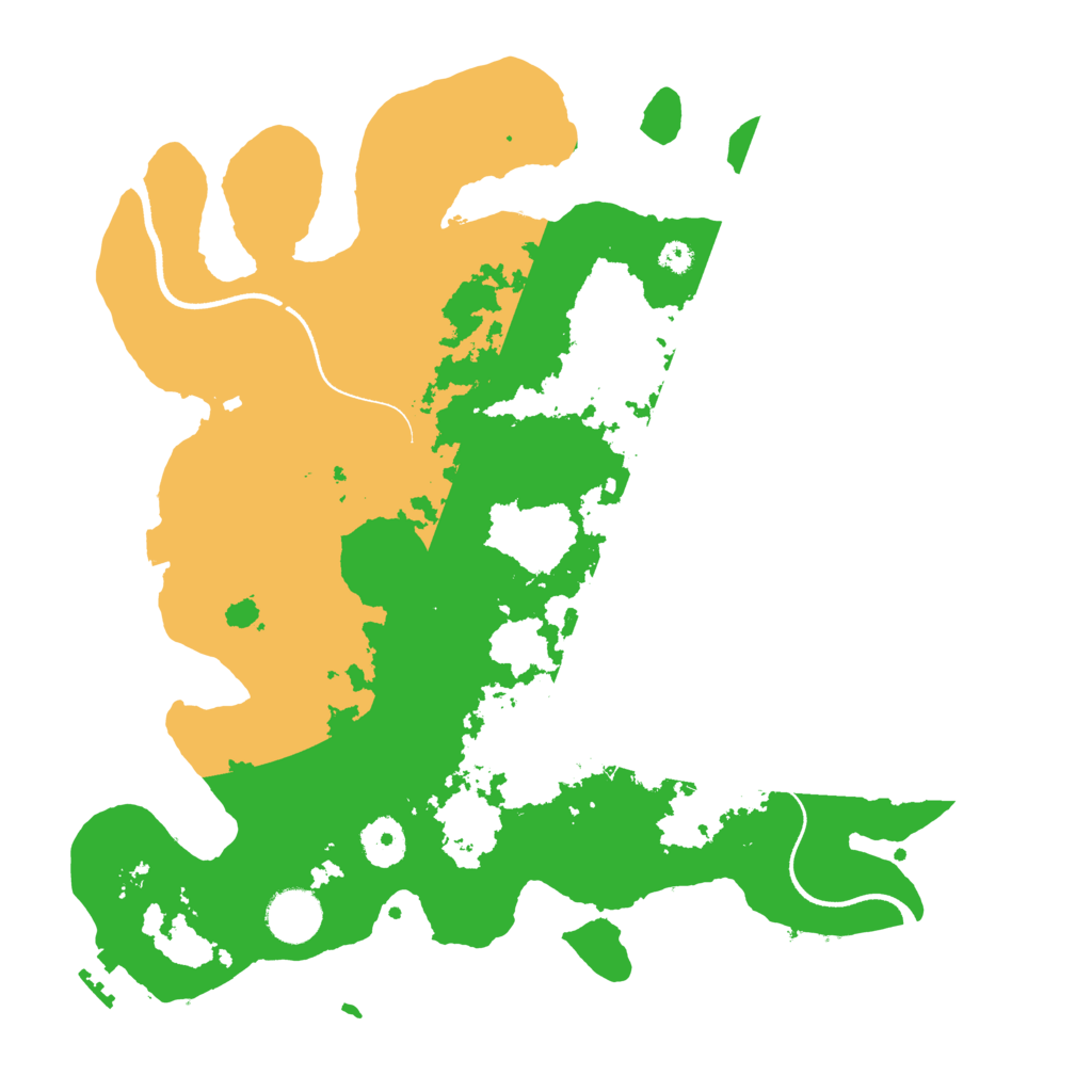 Biome Rust Map: Procedural Map, Size: 3500, Seed: 1904987969