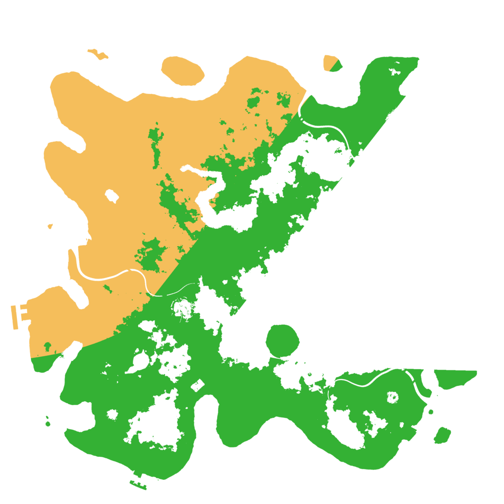 Biome Rust Map: Procedural Map, Size: 4250, Seed: 1110792339