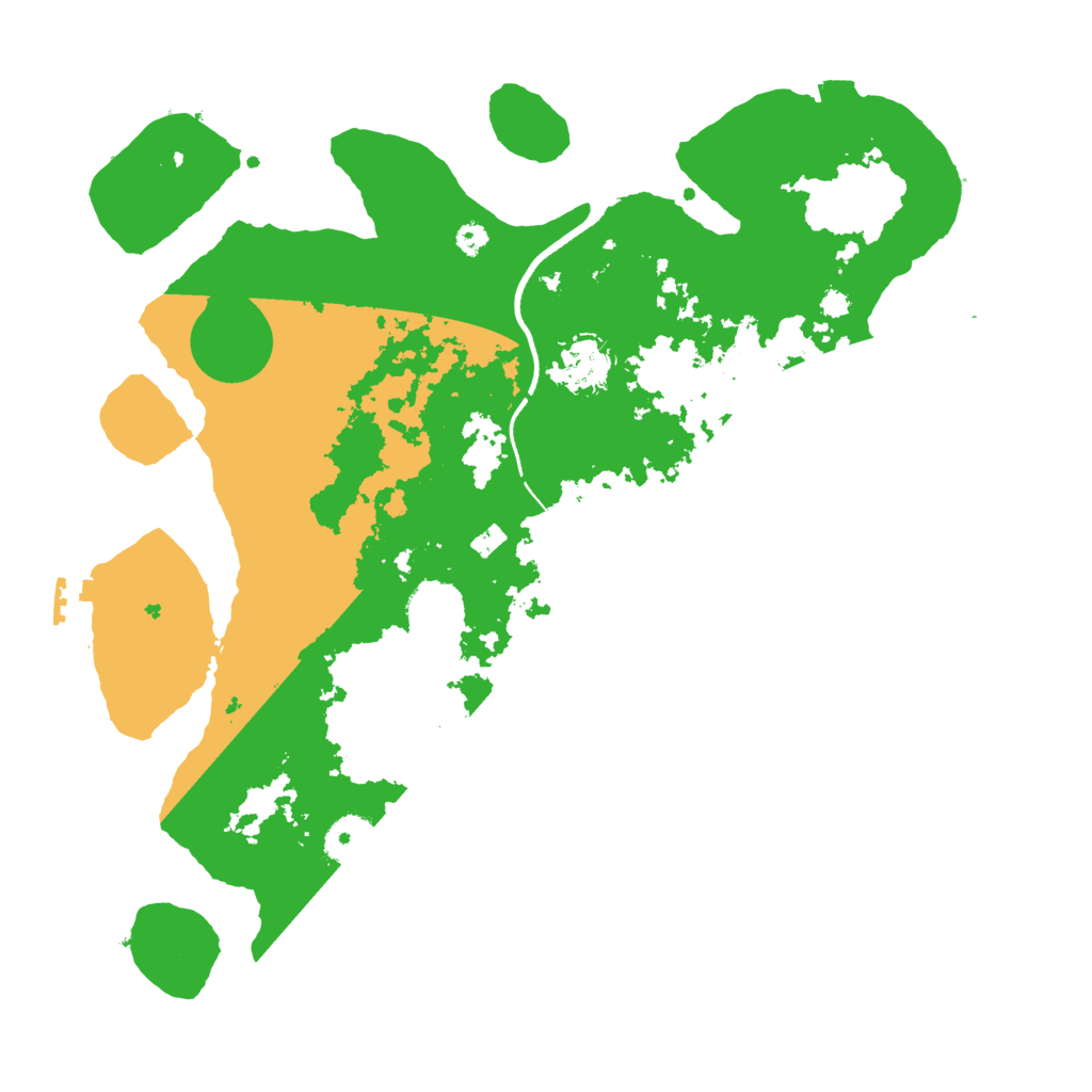 Biome Rust Map: Procedural Map, Size: 3500, Seed: 1950894743