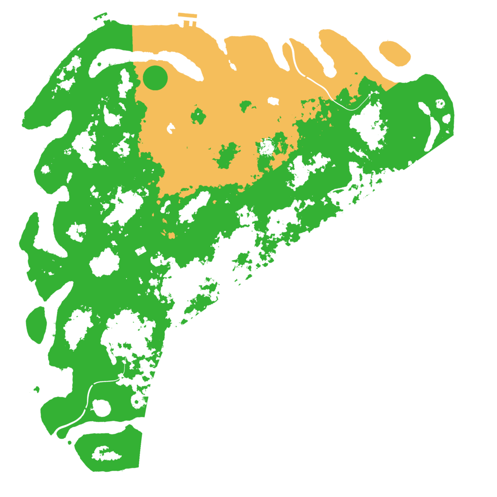 Biome Rust Map: Procedural Map, Size: 5300, Seed: 234557768