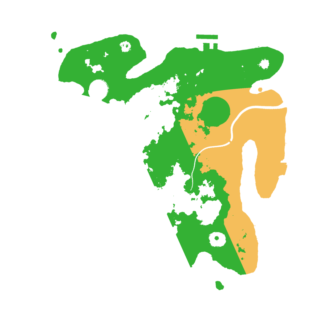 Biome Rust Map: Procedural Map, Size: 3000, Seed: 2127443755