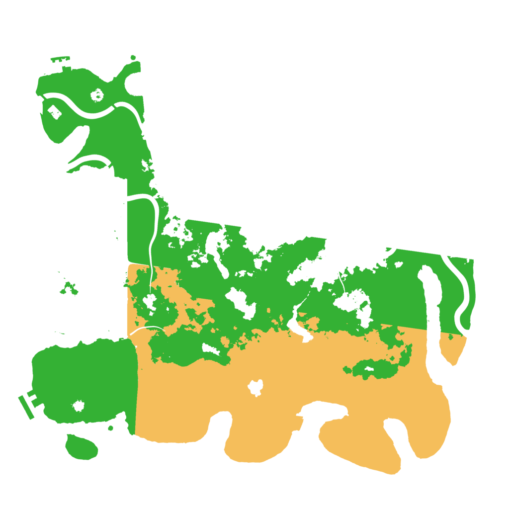Biome Rust Map: Procedural Map, Size: 4050, Seed: 1003897964