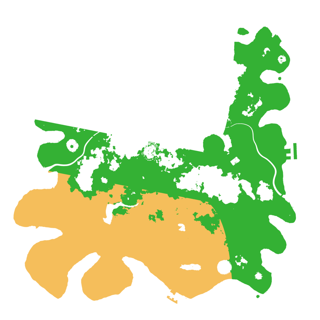 Biome Rust Map: Procedural Map, Size: 4000, Seed: 1693535585