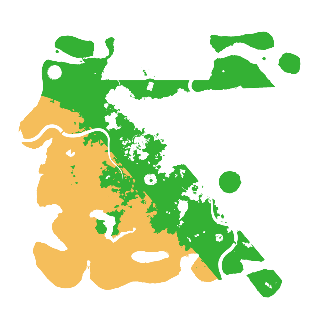 Biome Rust Map: Procedural Map, Size: 4000, Seed: 129346