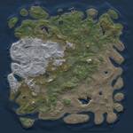 Thumbnail Rust Map: Procedural Map, Size: 4800, Seed: 919311894, 17 Monuments