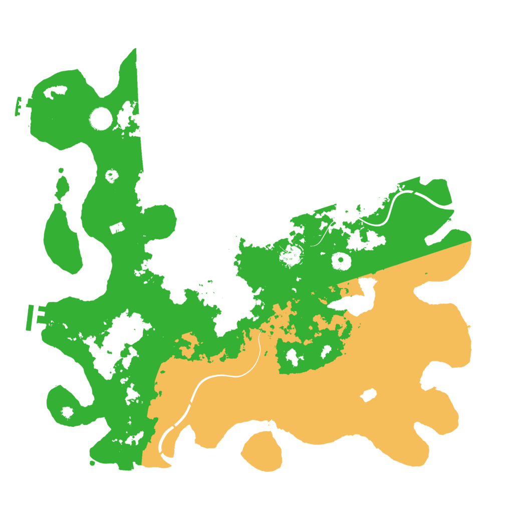 Biome Rust Map: Procedural Map, Size: 4000, Seed: 146530432