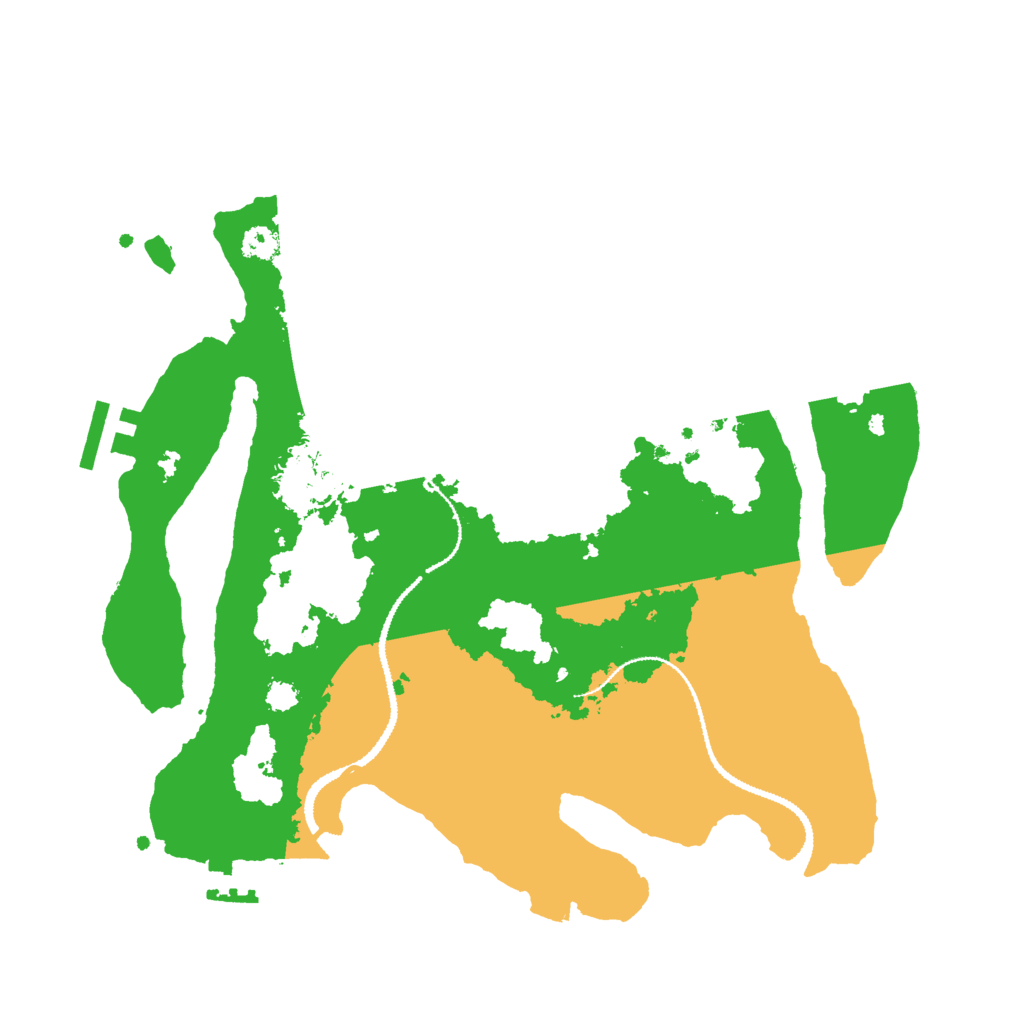 Biome Rust Map: Procedural Map, Size: 3000, Seed: 265