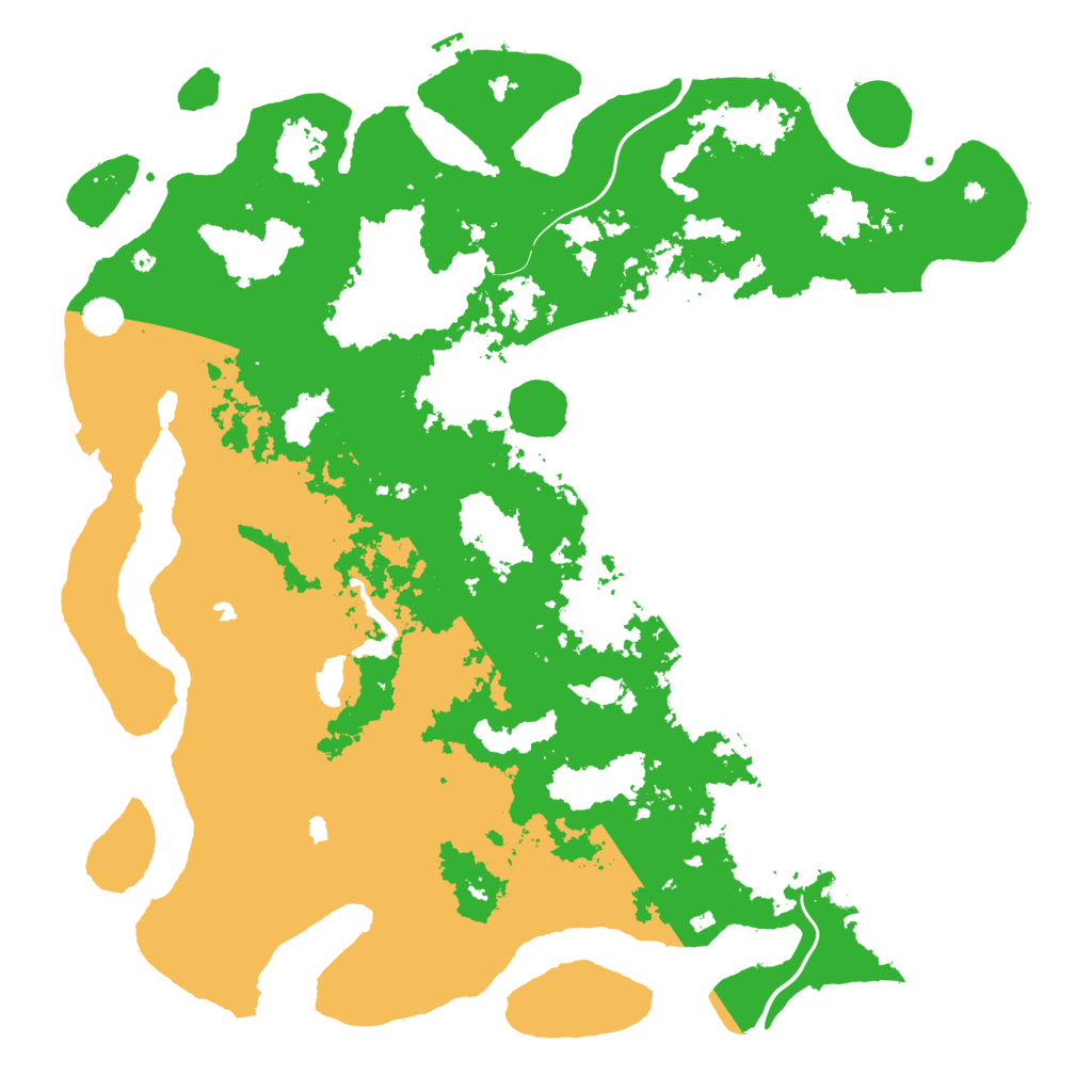 Biome Rust Map: Procedural Map, Size: 5050, Seed: 20772