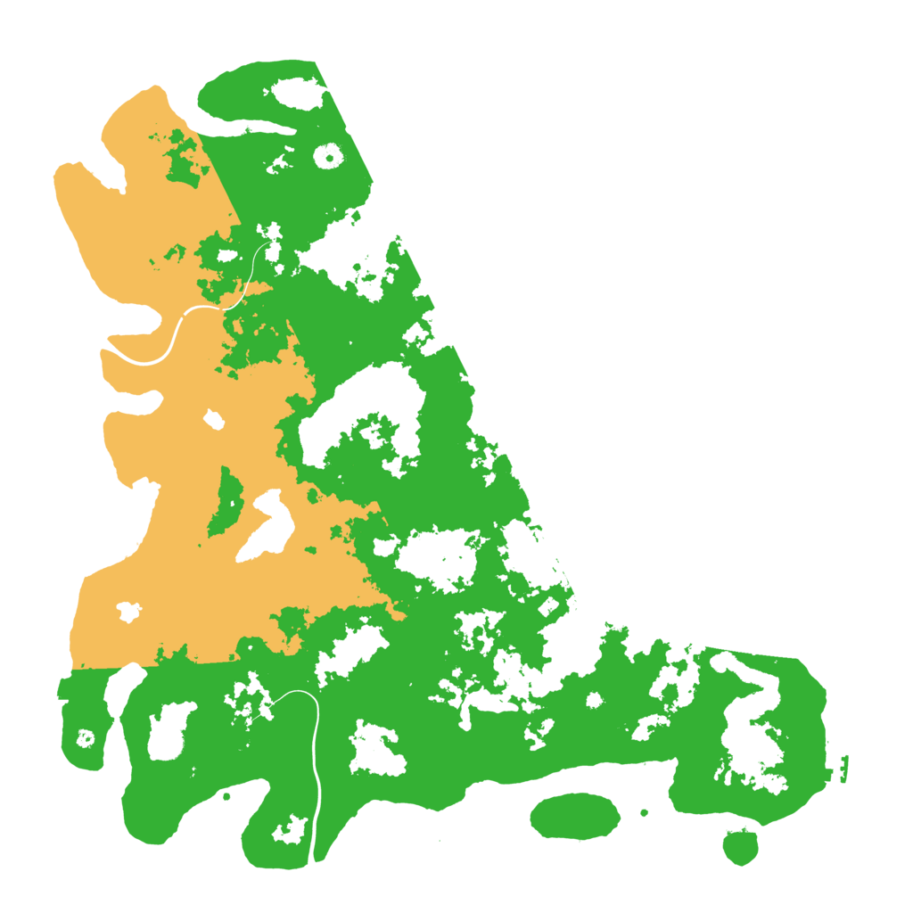 Biome Rust Map: Procedural Map, Size: 5000, Seed: 30425