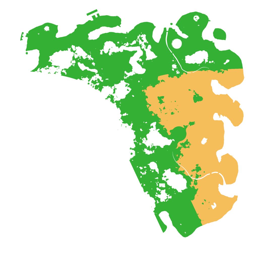 Biome Rust Map: Procedural Map, Size: 4573, Seed: 323136