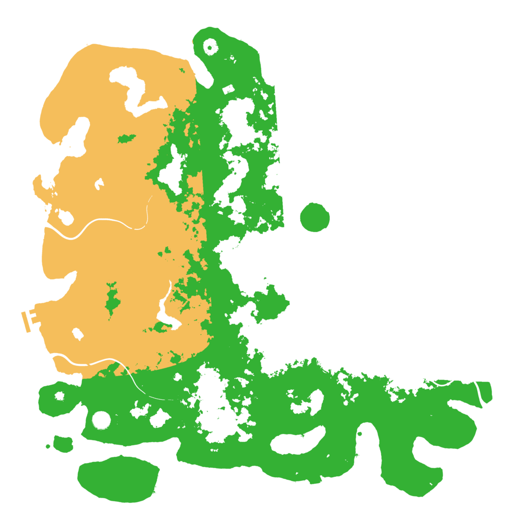 Biome Rust Map: Procedural Map, Size: 5000, Seed: 12539