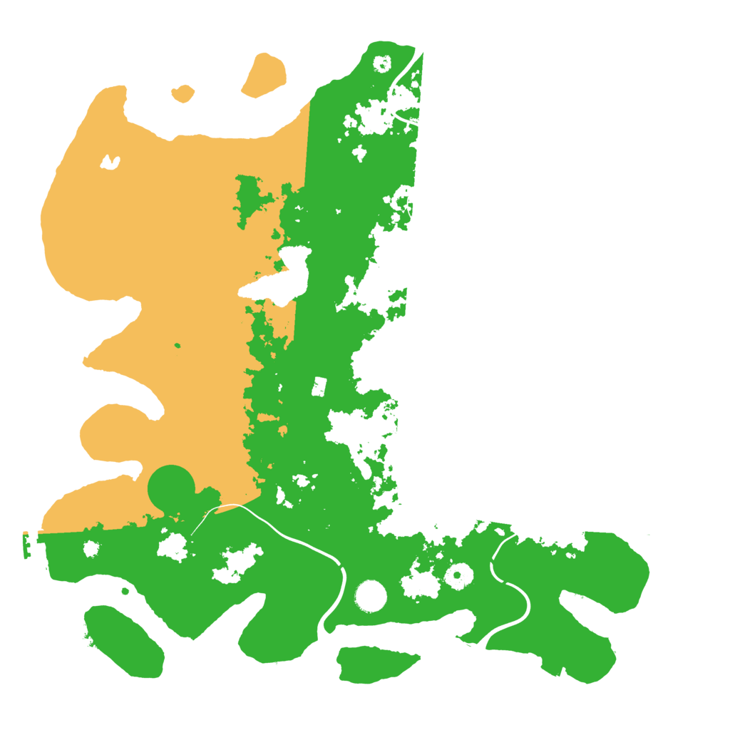 Biome Rust Map: Procedural Map, Size: 4050, Seed: 925707786