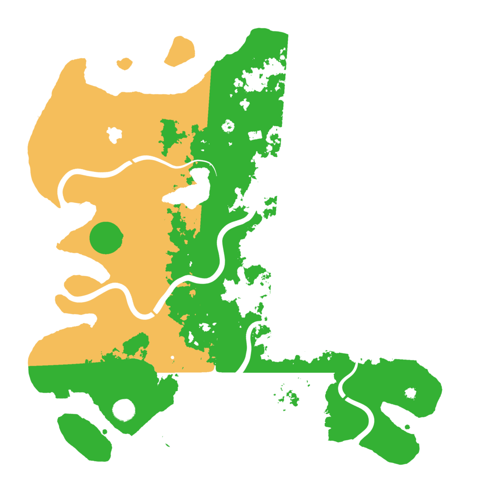 Biome Rust Map: Procedural Map, Size: 4050, Seed: 925707786