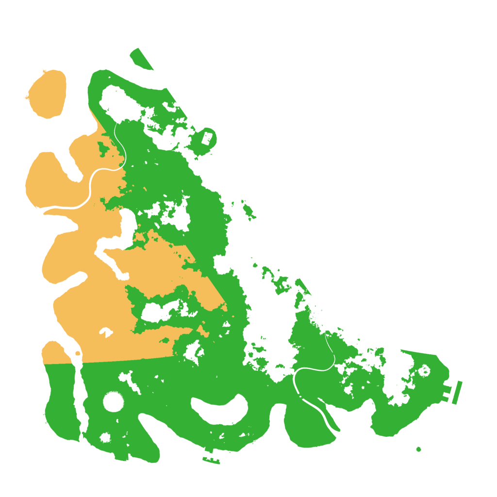 Biome Rust Map: Procedural Map, Size: 4250, Seed: 26177697