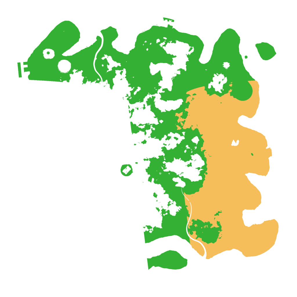 Biome Rust Map: Procedural Map, Size: 4000, Seed: 136888202