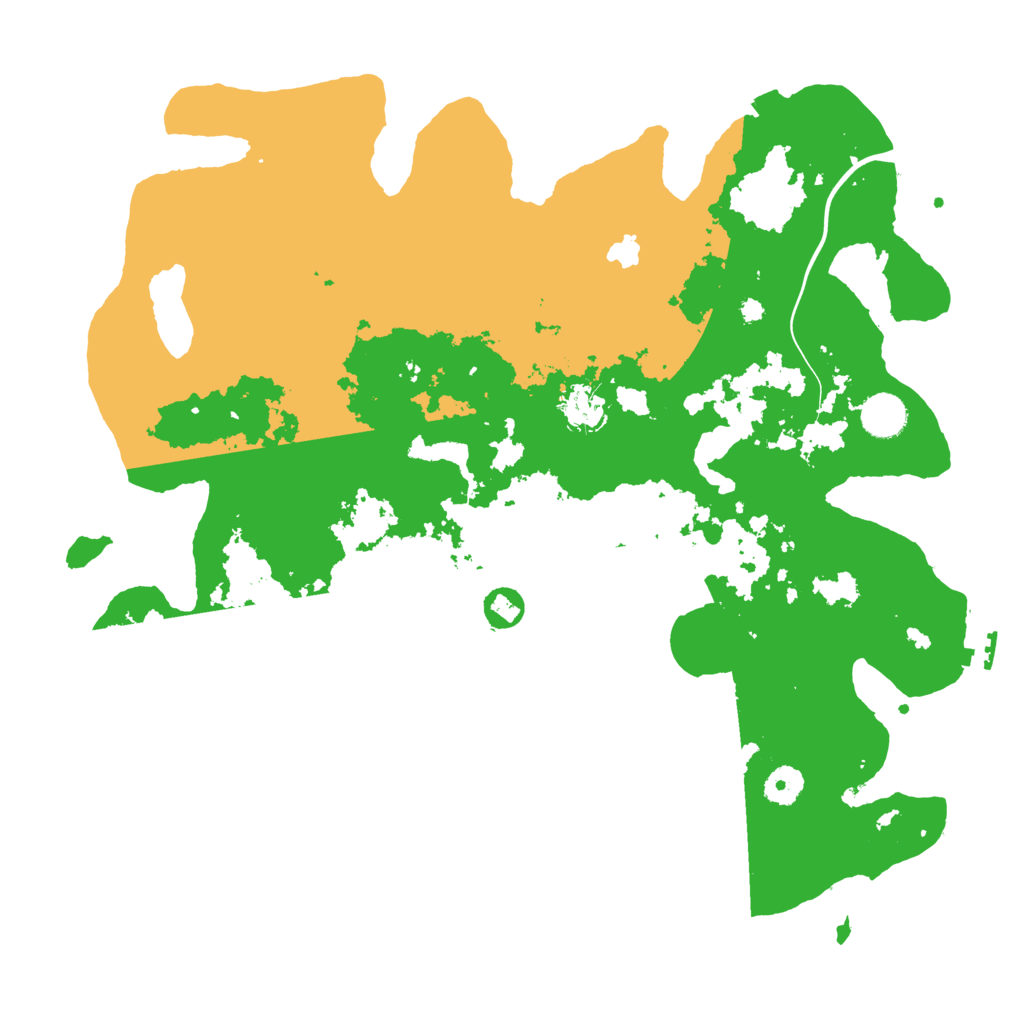 Biome Rust Map: Procedural Map, Size: 4000, Seed: 738011