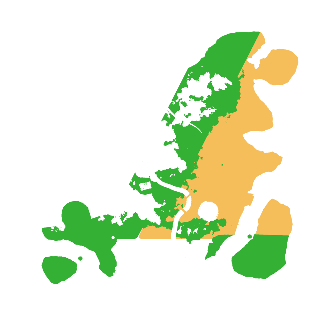 Biome Rust Map: Procedural Map, Size: 3000, Seed: 1269677932