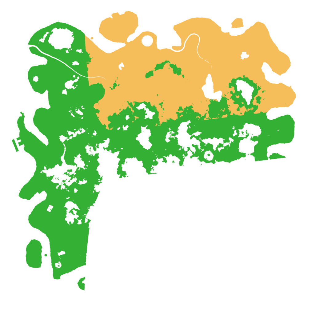 Biome Rust Map: Procedural Map, Size: 5000, Seed: 1411114111