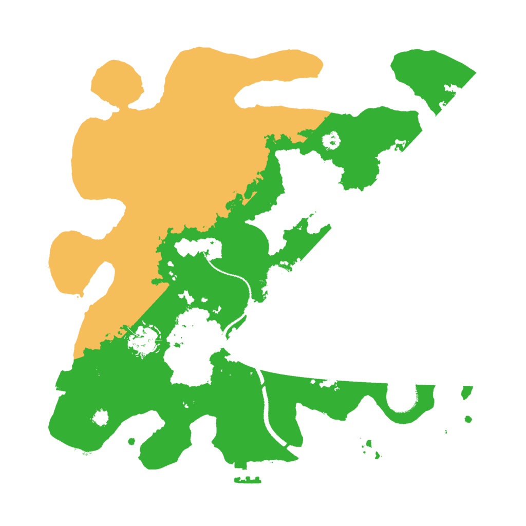 Biome Rust Map: Procedural Map, Size: 3000, Seed: 5789