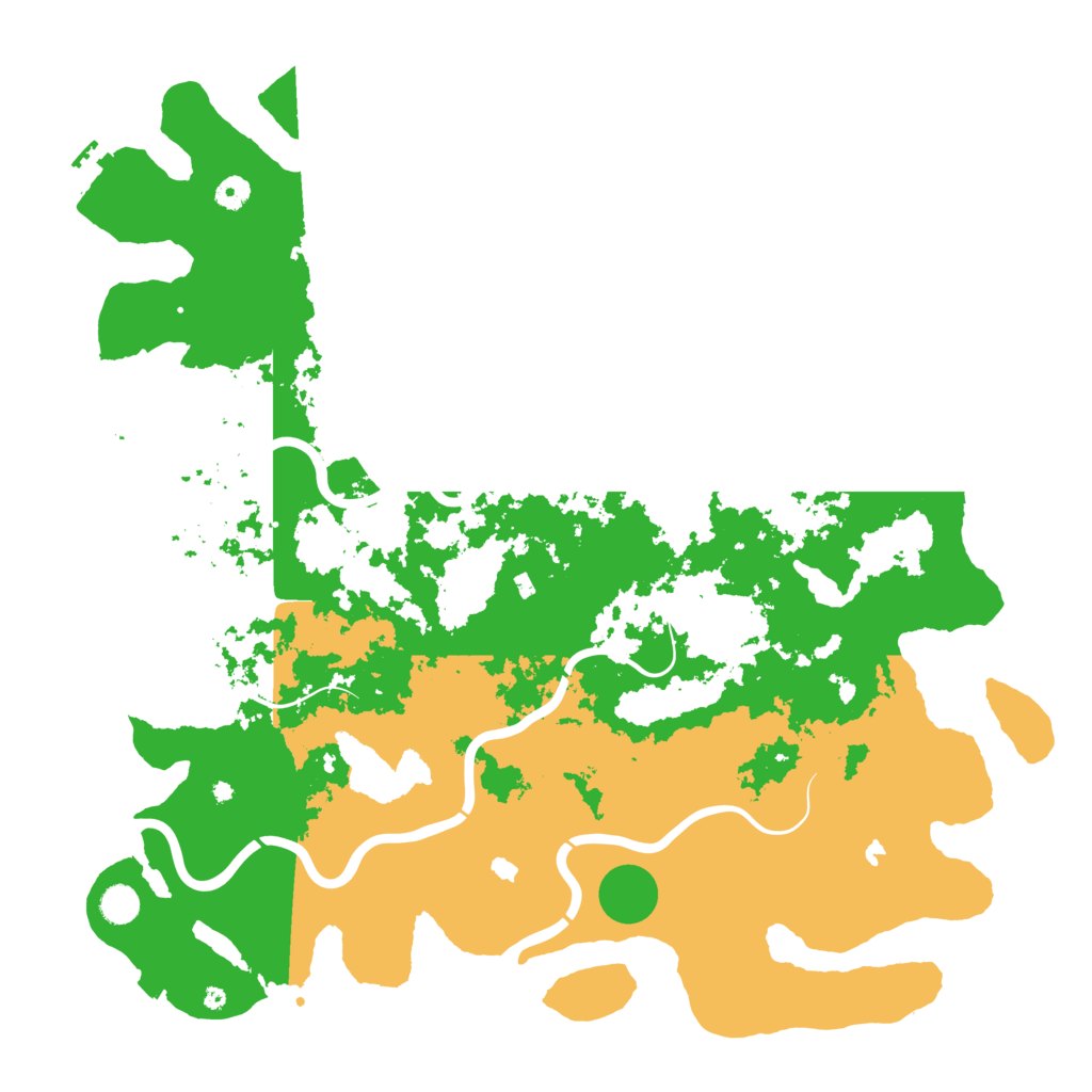 Biome Rust Map: Procedural Map, Size: 4870, Seed: 356709568