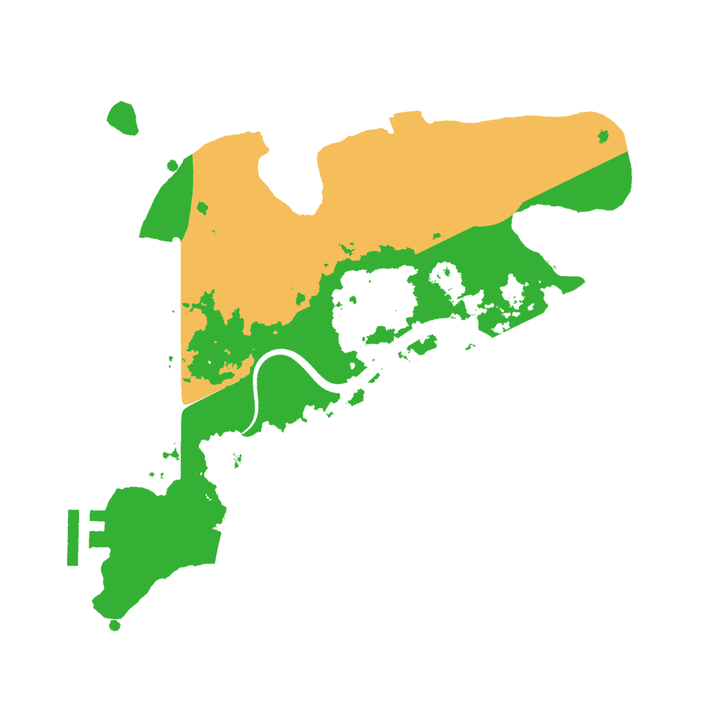 Biome Rust Map: Procedural Map, Size: 2600, Seed: 1959