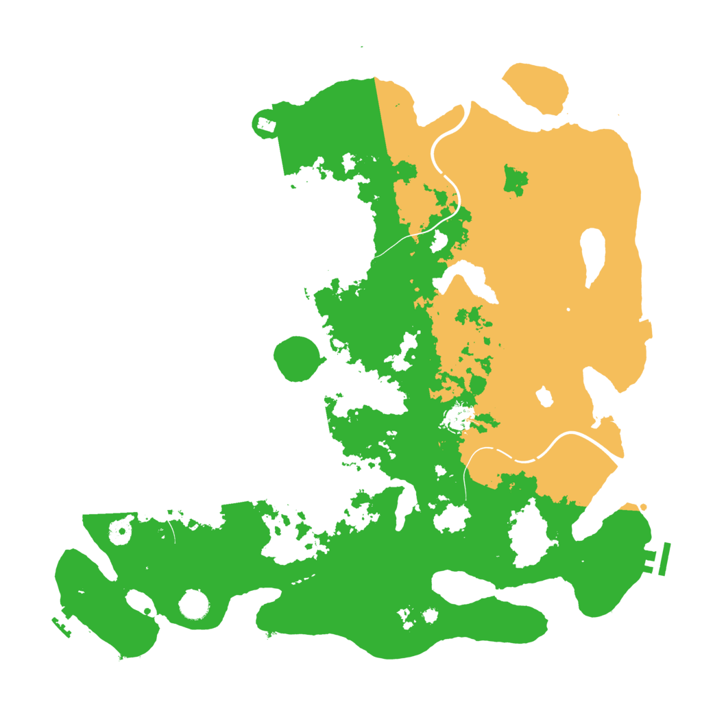 Biome Rust Map: Procedural Map, Size: 4250, Seed: 1643028254