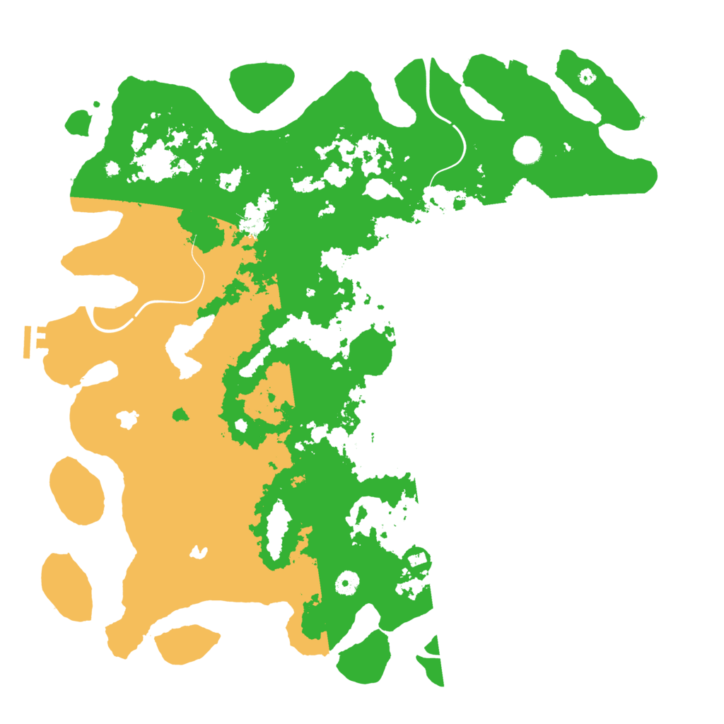Biome Rust Map: Procedural Map, Size: 4500, Seed: 1088091617