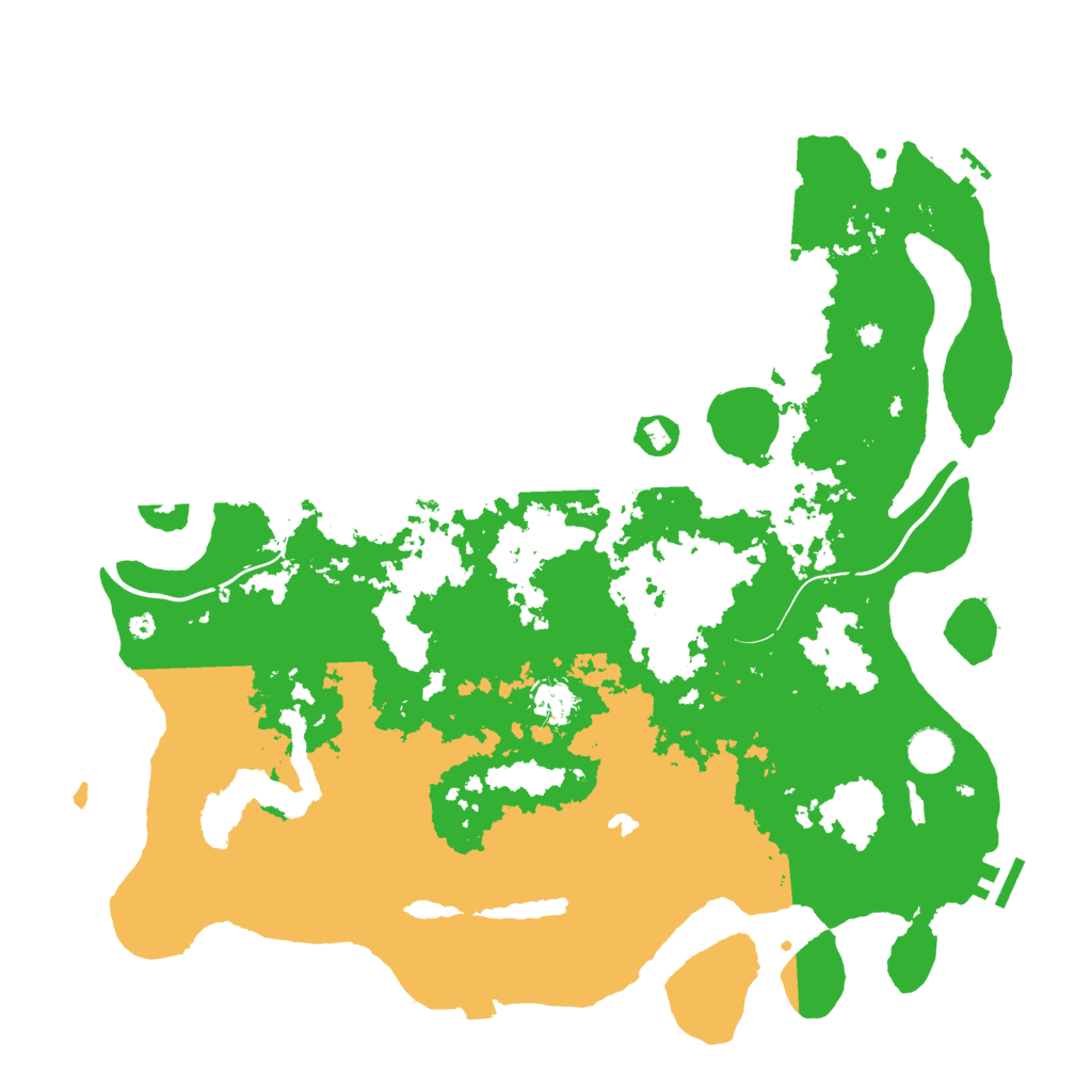 Biome Rust Map: Procedural Map, Size: 4250, Seed: 537490544