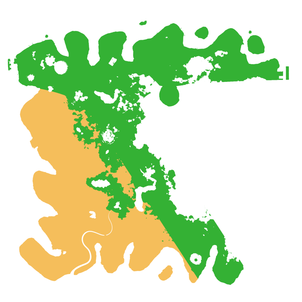 Biome Rust Map: Procedural Map, Size: 4000, Seed: 144824582