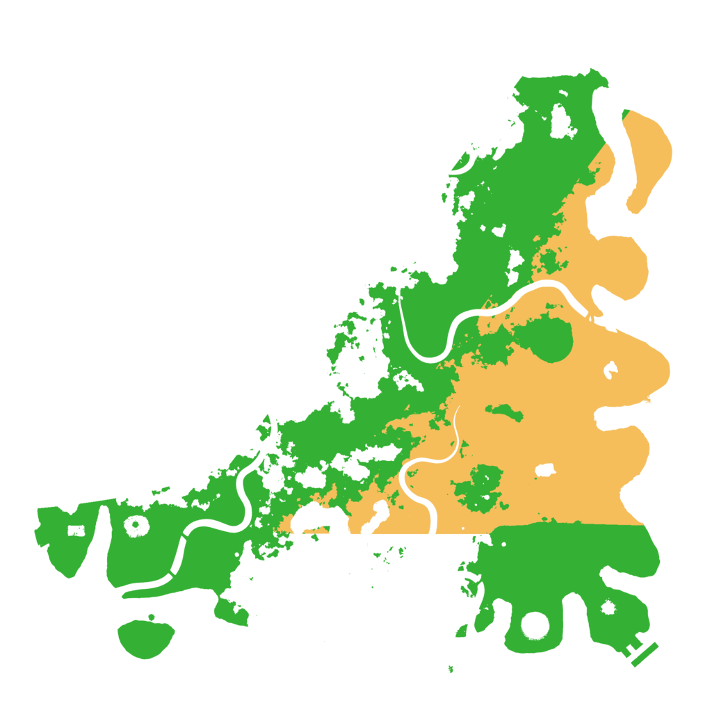 Biome Rust Map: Procedural Map, Size: 4500, Seed: 1586330203