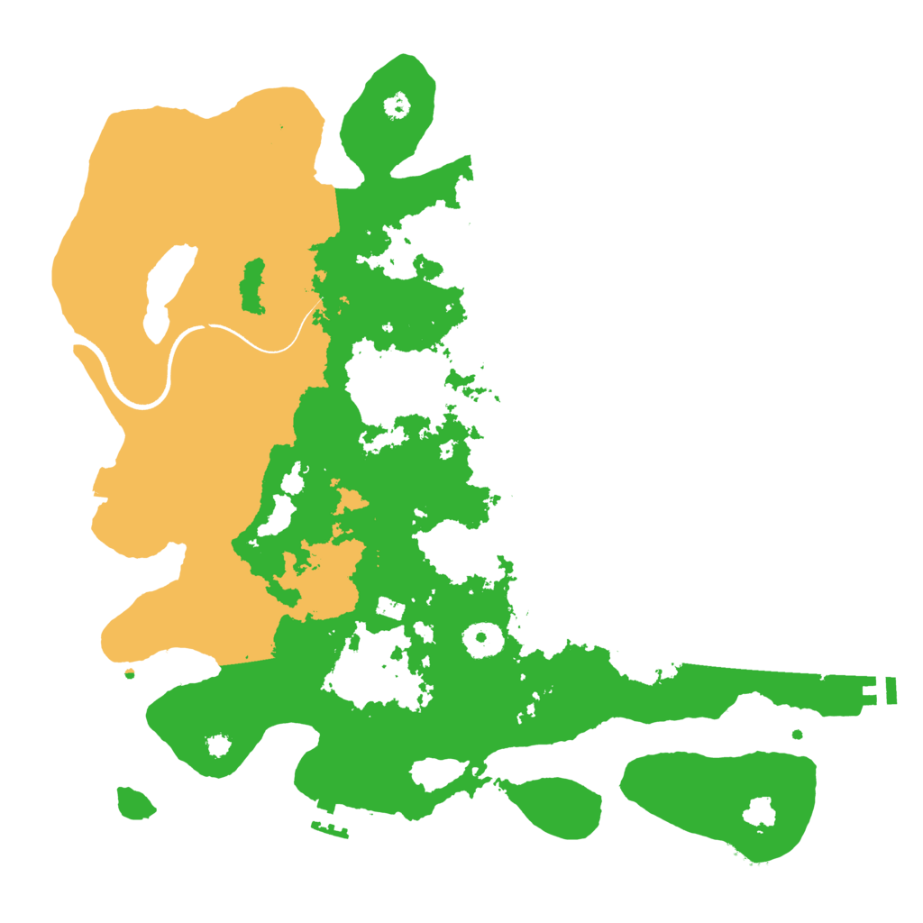 Biome Rust Map: Procedural Map, Size: 3600, Seed: 1896205322