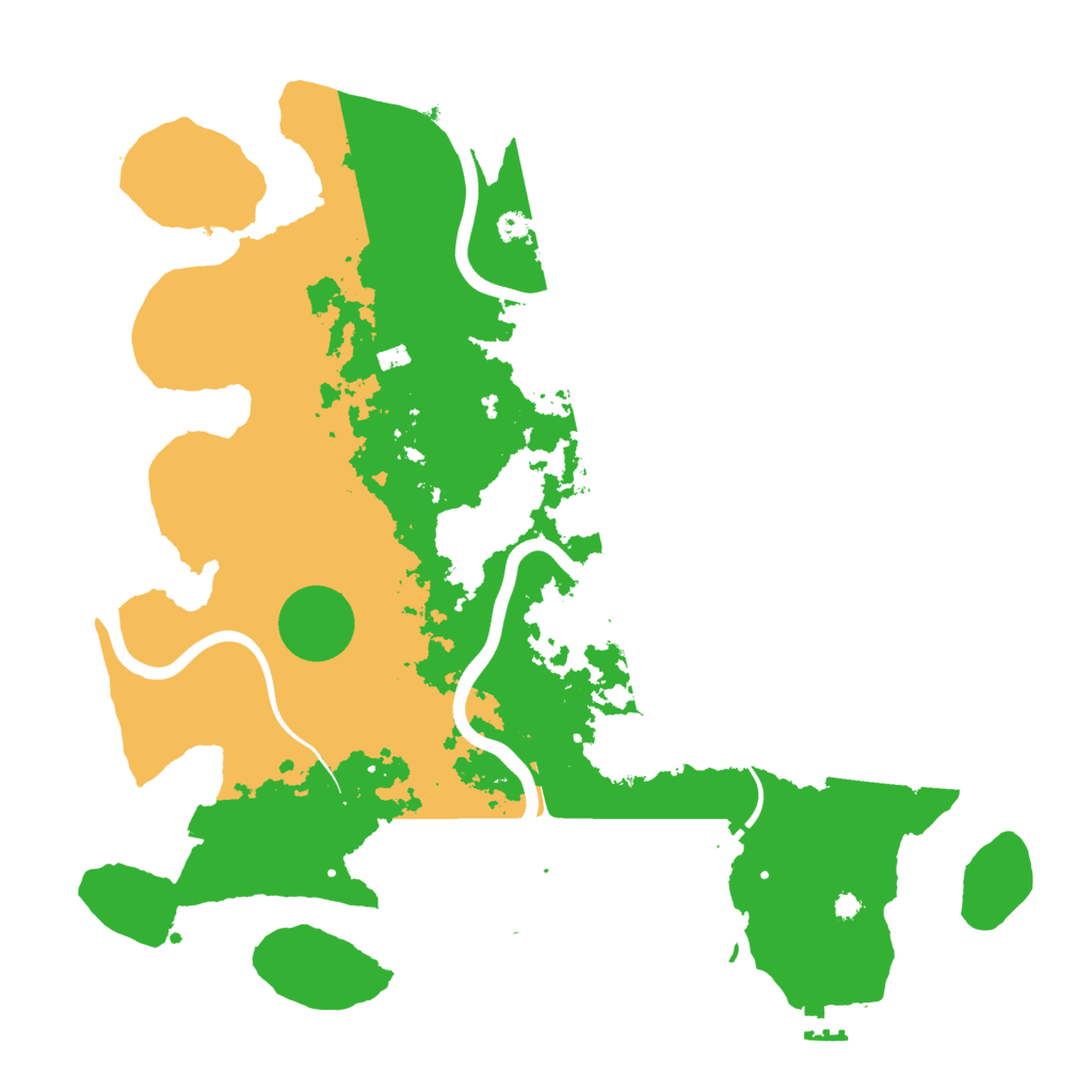 Biome Rust Map: Procedural Map, Size: 3800, Seed: 1406521346
