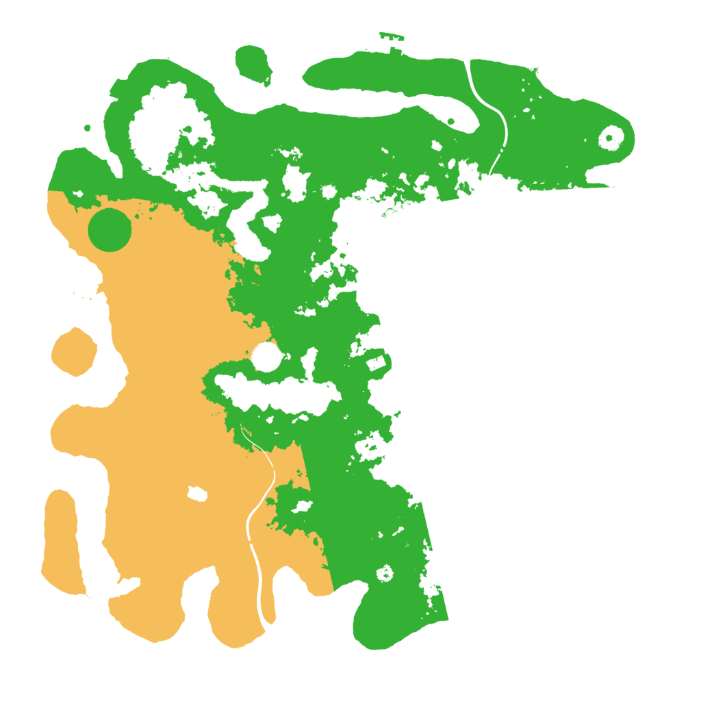 Biome Rust Map: Procedural Map, Size: 4250, Seed: 1512545255