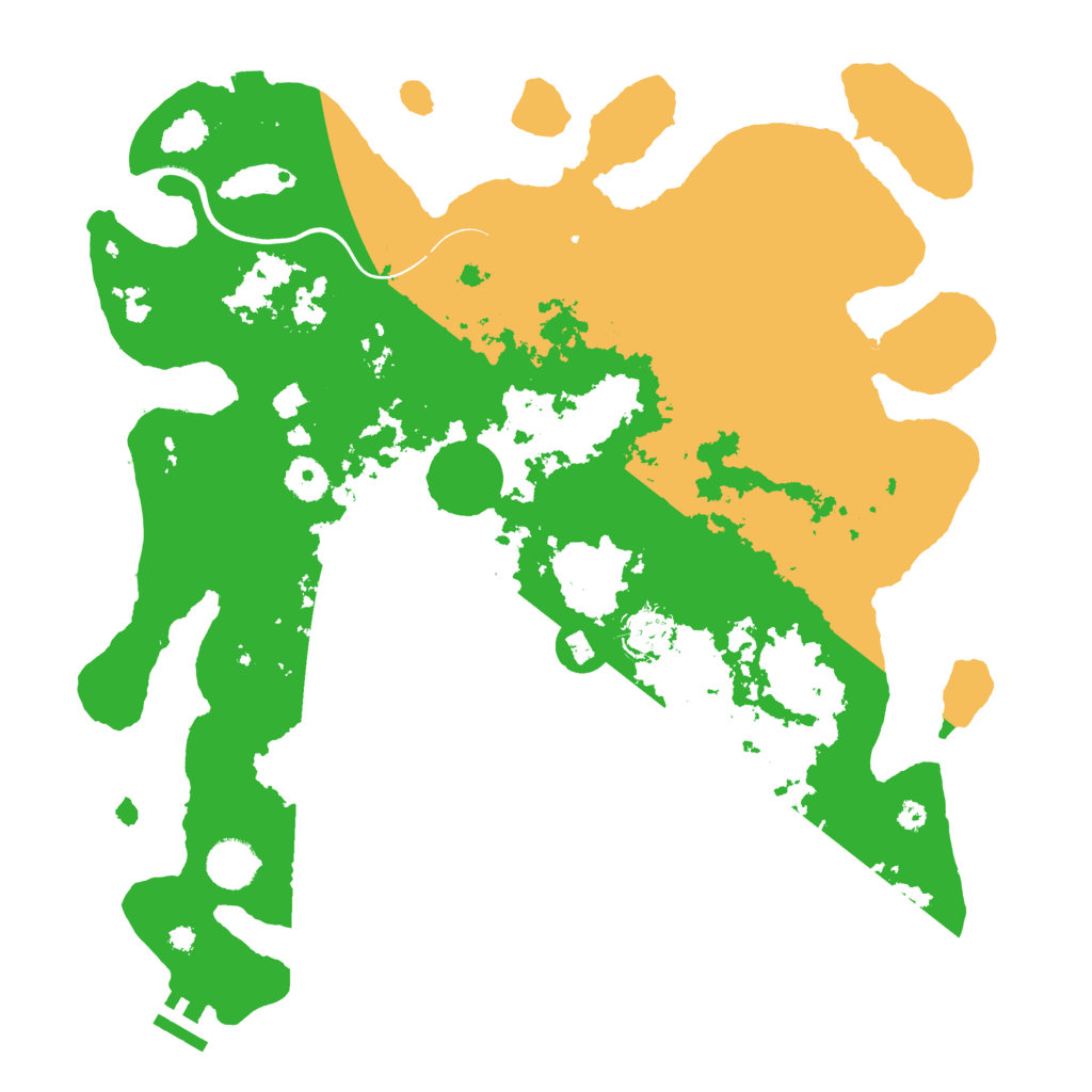 Biome Rust Map: Procedural Map, Size: 3850, Seed: 464950888