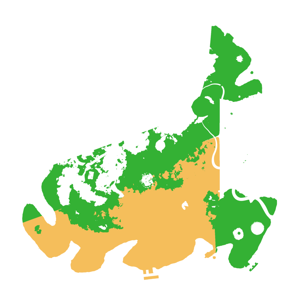 Biome Rust Map: Procedural Map, Size: 4000, Seed: 1231594586
